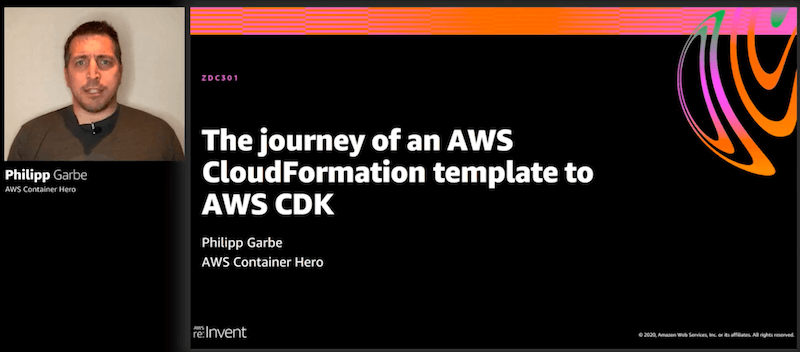 The journey of an AWS CloudFormation template to AWS CDK